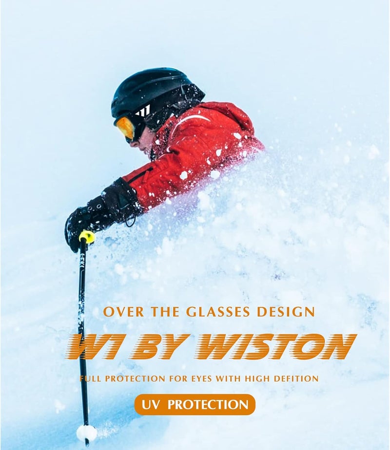 ISTON Ski Goggles - OTG Snow/Snowboard Goggles for Men, Women & Youth - 100% UV Protection W1 - Image 2
